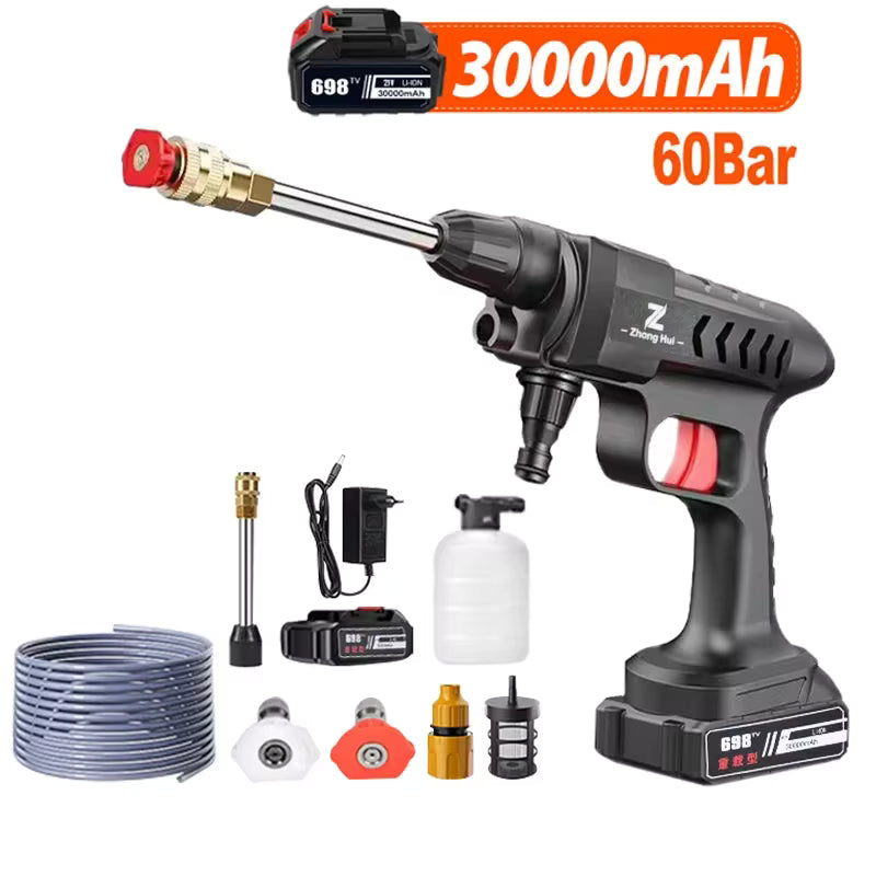 Rechargeable Washing Wireless High Pressure Washer